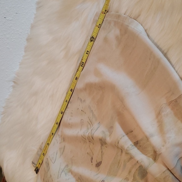 One World Women's Top Sheer Capelet Attached Tank Sparkle - Picture 12 of 13